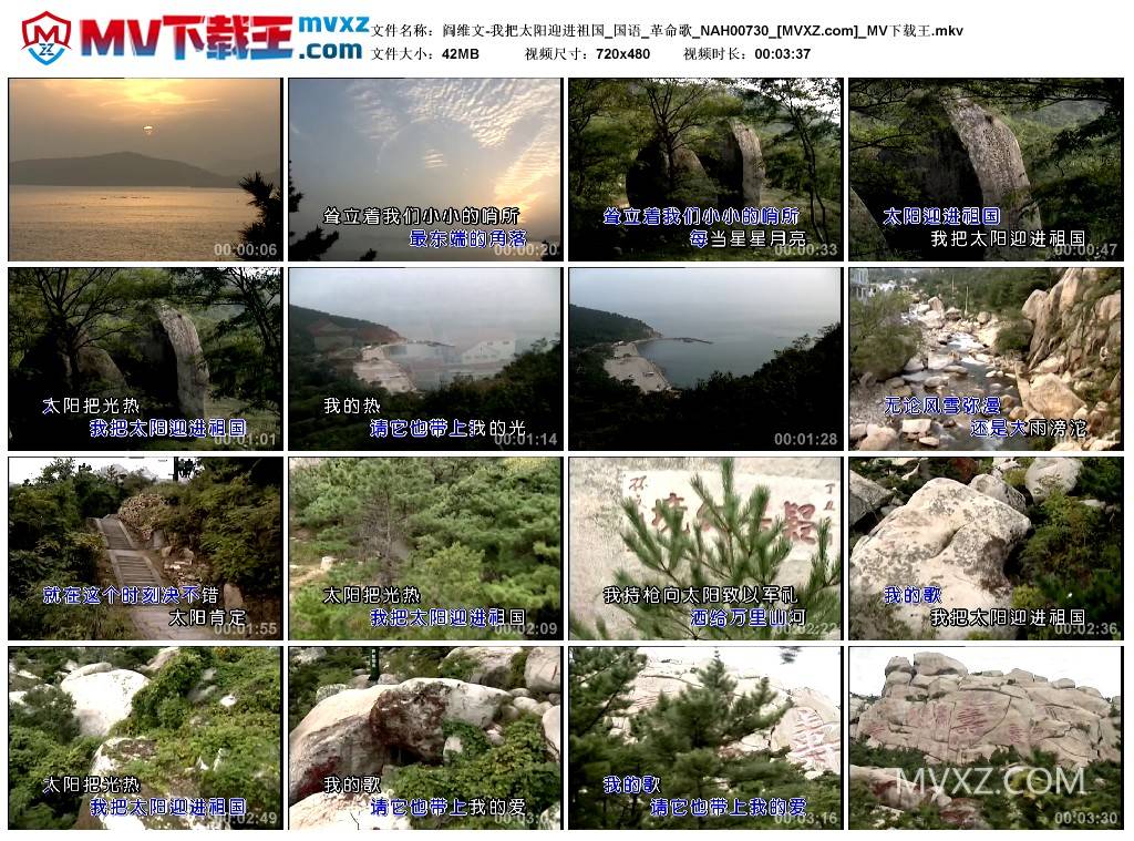 阎维文-我把太阳迎进祖国_国语_革命歌_NAH00730